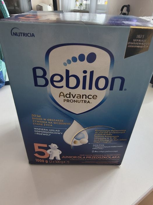 Mleko Bebilon 5 -1 opakowanie ważne do 15.08.2026