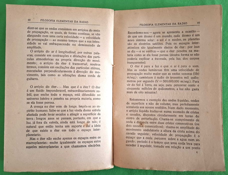 Filosofia elementar da rádio, Paulo de Brito Aranha