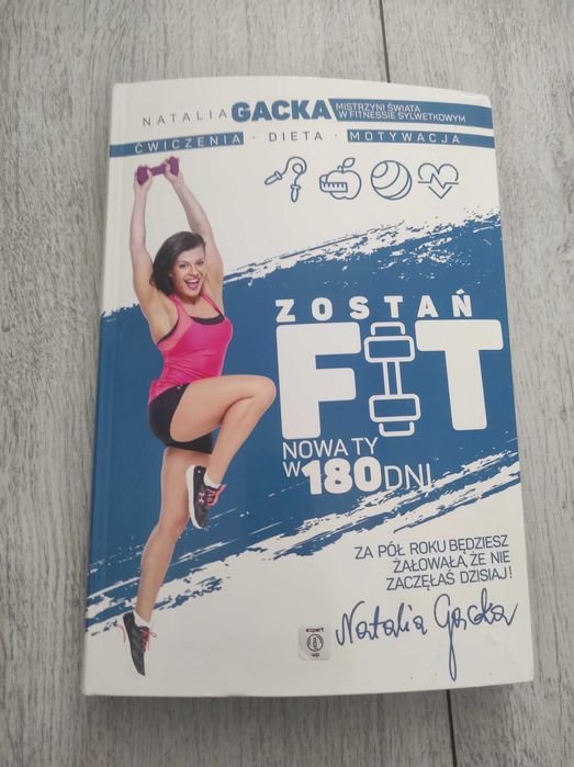 książka "Zostań fit. Nowa Ty w 180 dni"
