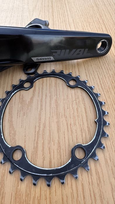Pedaleira sram rival 46/33