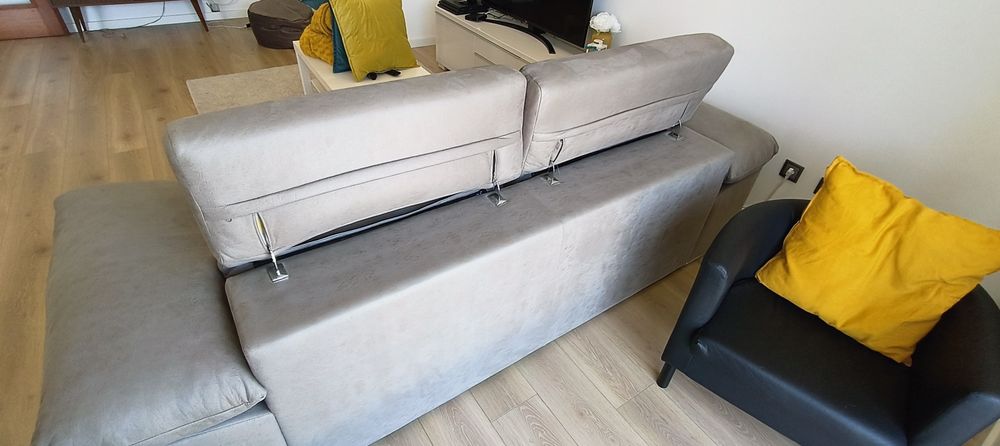 Vende sofá 3 lugares como Novo Gato Preto