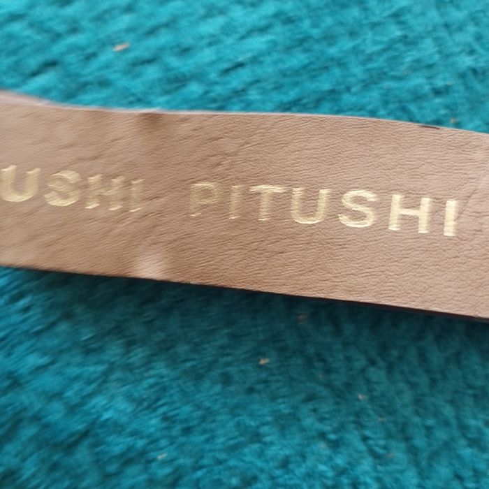 Pitushi pasek skórzany damski