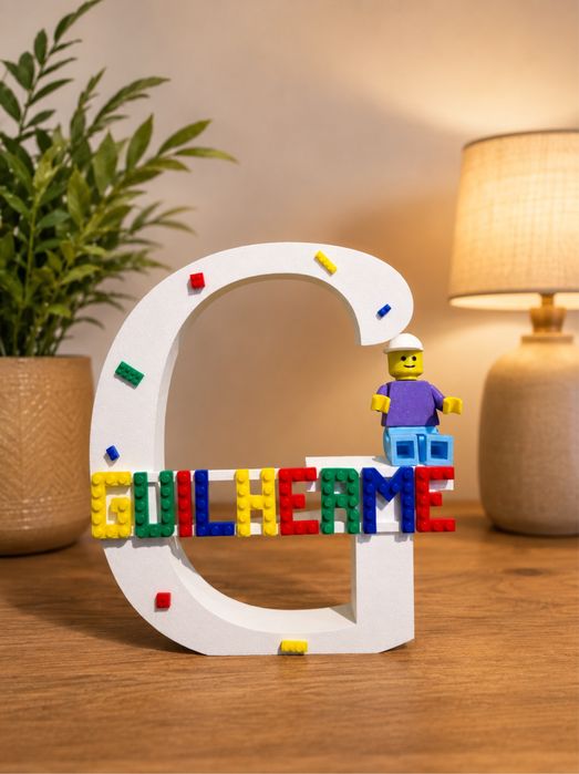 *PERSONALIZAVEL* Letra G decorativa pernsonalizada