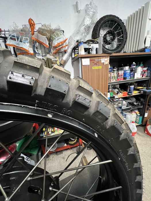Bmw r1200 par de pneus tkc 80