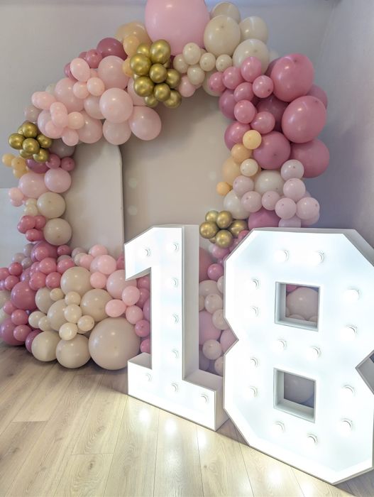 Ścianka balonowa, dekoracje balonowe, ścianka do zdjęć,girlandy balonowe na imprezę