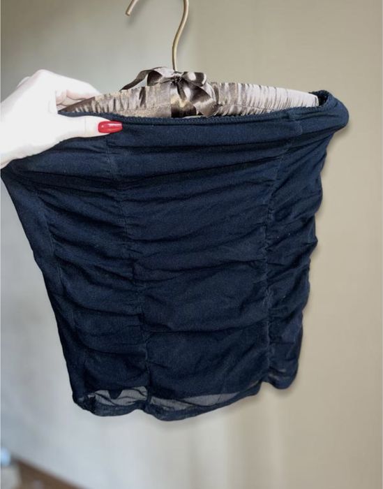 Топ без бретелек вечірній