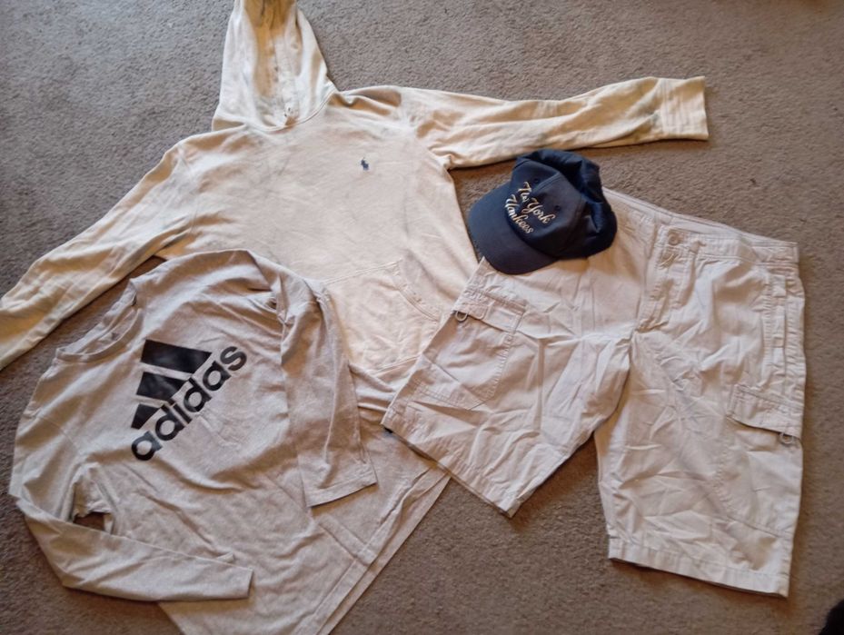 Paka ubrań męskich r ok 172 30 sztuk + buty