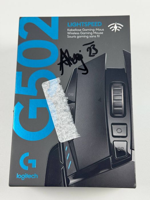 Бездротова ігрова миша Logitech G502 Lightspeed Black (‎910-005567)