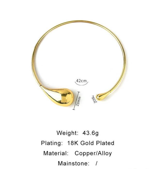 Чокер Намисто Крапля