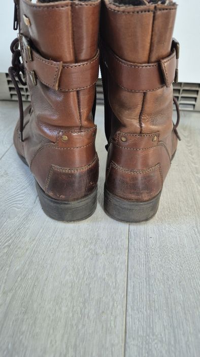 Buty skóra naturalna 38 Lasocki ocieplane