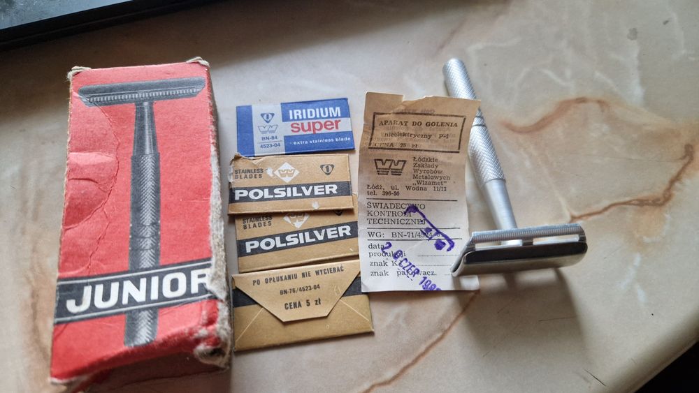 Maszynka do golenia PRL Junior