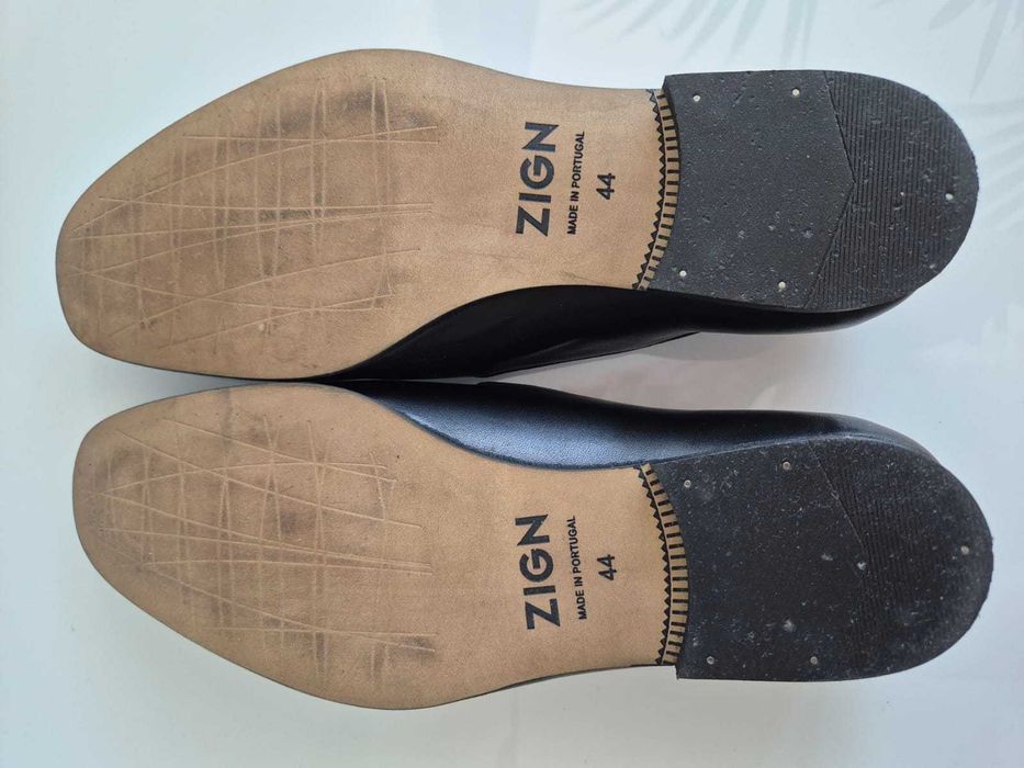 Eleganckie buty Zign czarna skóra 44 jak nowe