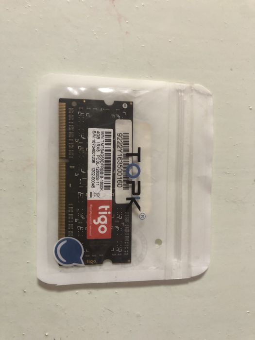 Оперативна пам'ять SO-DIMM DDR3L 4GB 1600 ОЗУ Оперативка ноутбука
