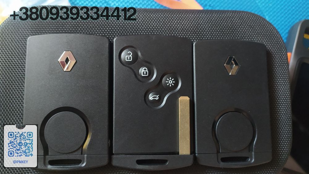Ключ карта рено Renault Megan Koleos  Scenic Laguna Clio Fluence Captu