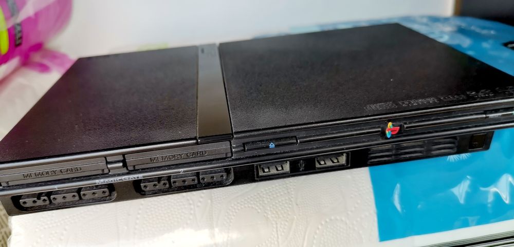 PlayStation 2 Slim a funcionar