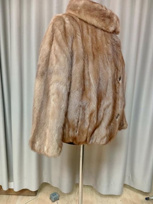 Полушубок из натуральной норки