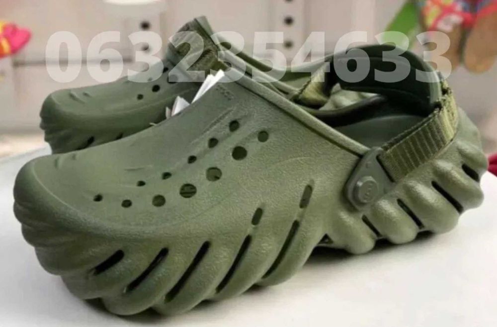 М'яке взуття крокс! Чоловічі та жіночі Крокси. Crocs Echo Clog. Розпродаж новинок