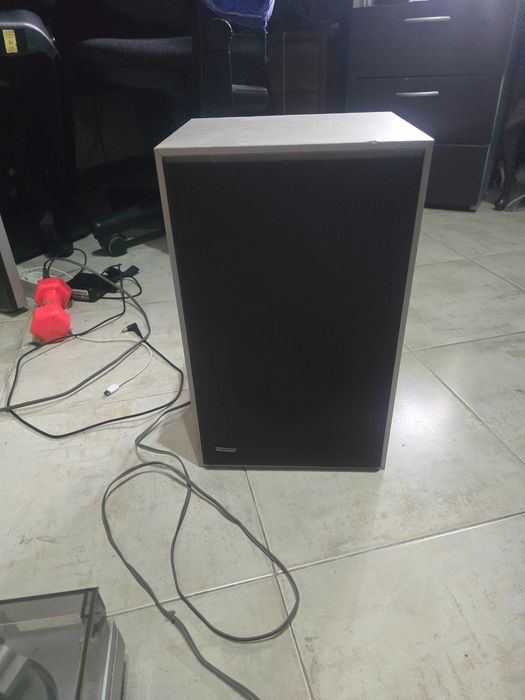 Gira Discos + 2 Colunas SHARP