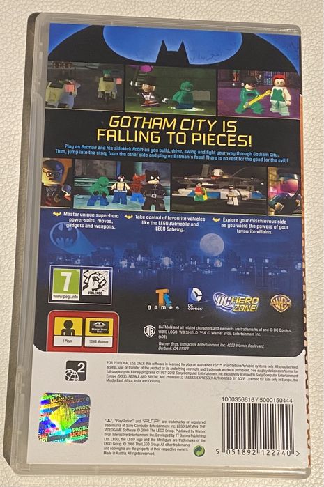 Jogo PSP Lego Batman