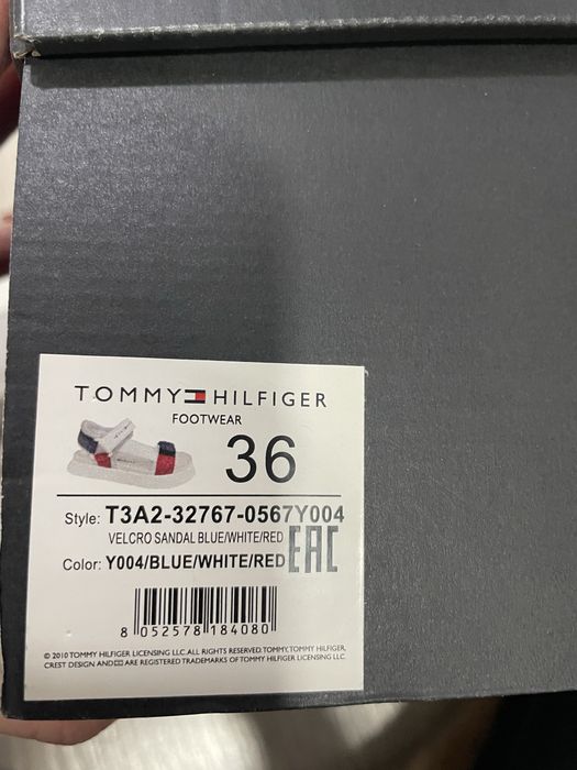 Босоніжки Tommy Hilfiger 36  розмір