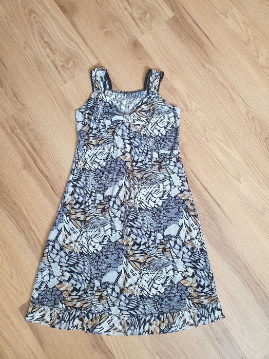 Letnia sukienka midi vintage