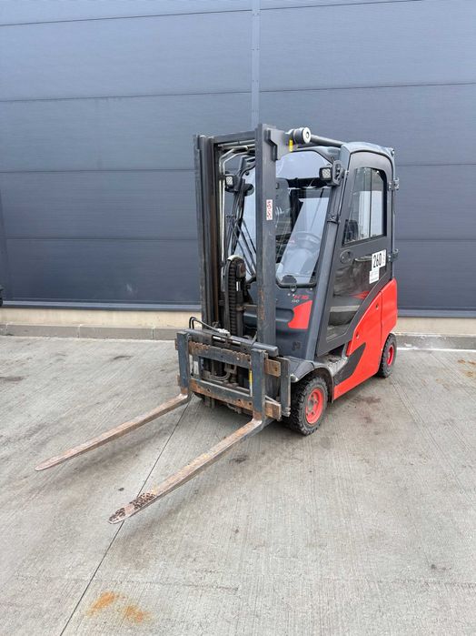 Linde H16T kabina gaz duplex przesuw H14T H20T