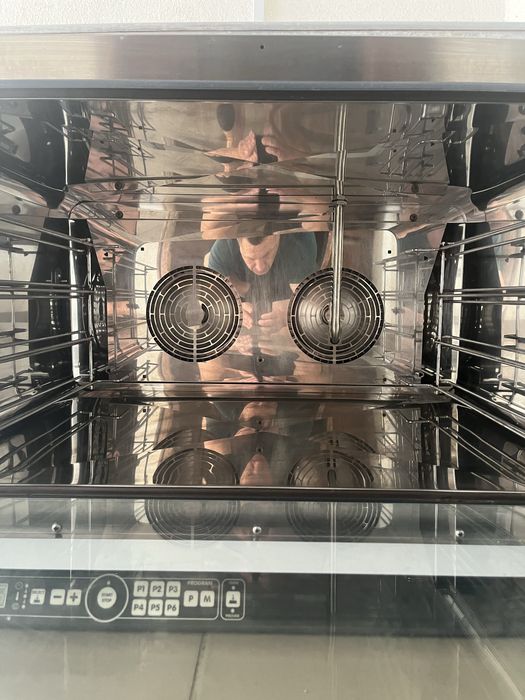 Конвекційна Піс з Інжекторним Парозволоженням Unox XTF-195 Італія!