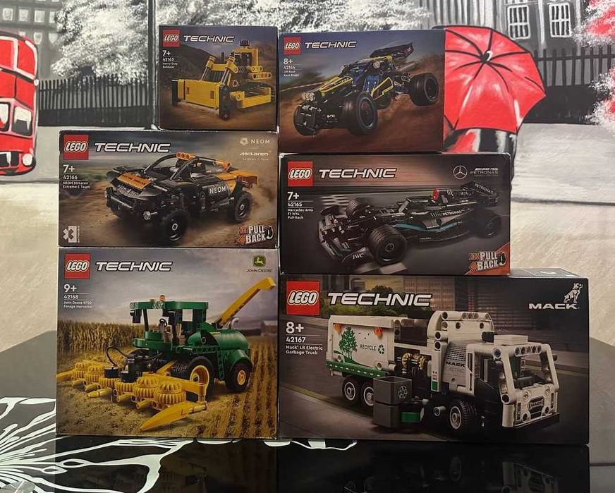 Конструктор LEGO Technic 42163/42164/42165/42166/42167/42168