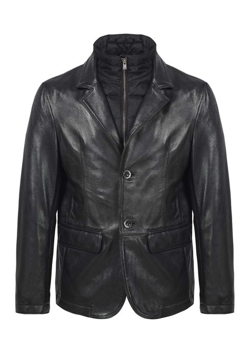 Casaco Blazer em Pele. Couro genuíno. Casa das Peles