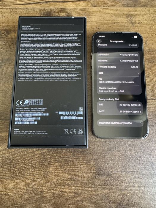 iPhone 13 Pro 256GB 98% kondycji