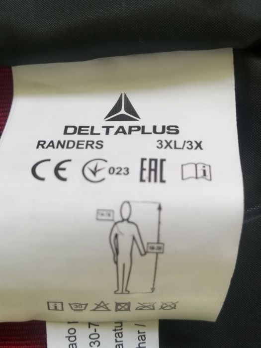 kurtka zimowa robocza, ocieplana - DELTAPLUS RANDERS 3XL