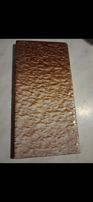 Płytka 15x7,5 brązowy prl vintage  30 sztuk