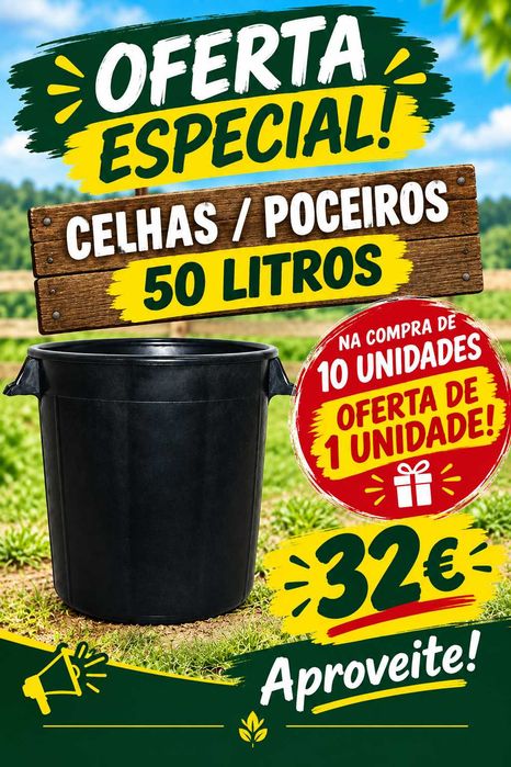 Celhas/ Poceiros 50lts