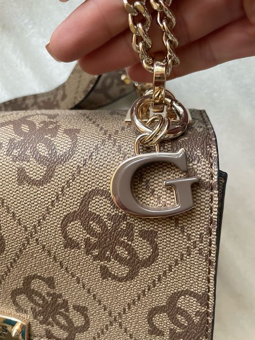 Сумка Guess Eliette Лого Латте оригінал