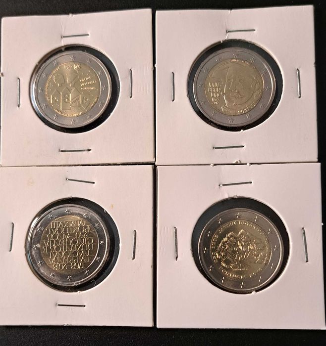Moedas comemorativas UNC - 2 euro – PORTUGAL