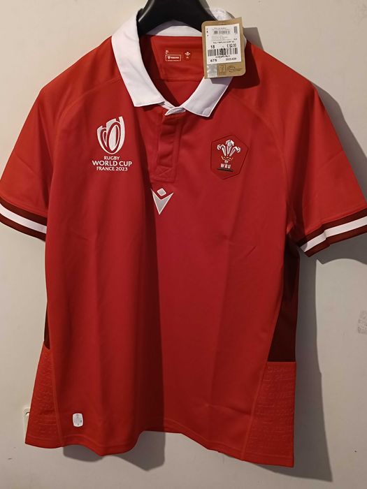 Camisa polo oficial da Copa do Mundo de Rugby França 2023