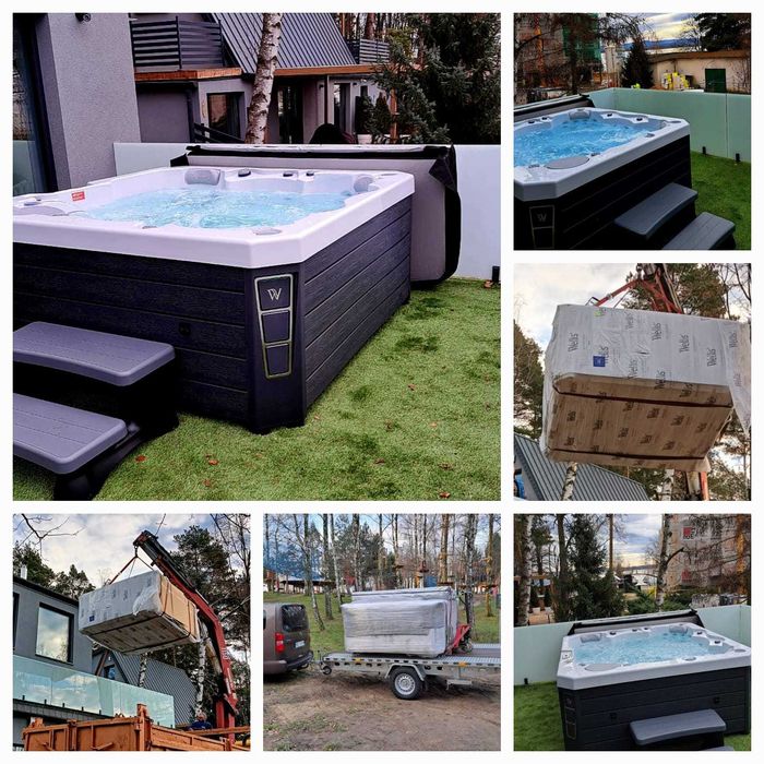 Wellis Praga, jacuzzi,wanna spa,balia,bania,ogród,sauna,strefa spa