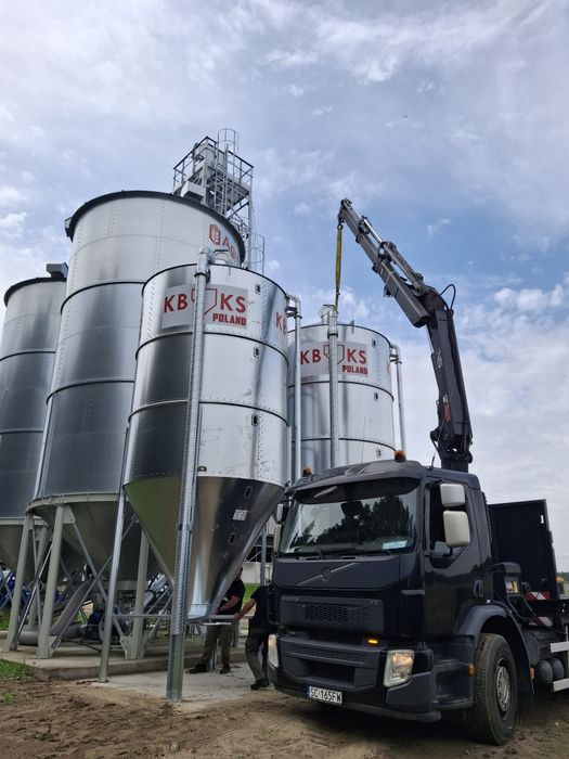 Silos paszowy kslp 230 8ton kbks poland
