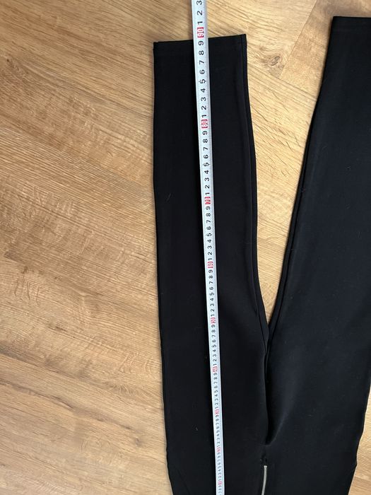 Legginsy damskie czarne z zamkiem z przodu Papaya roz M