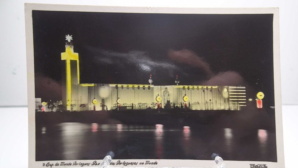Foto Postal da Exposição do Mundo Português