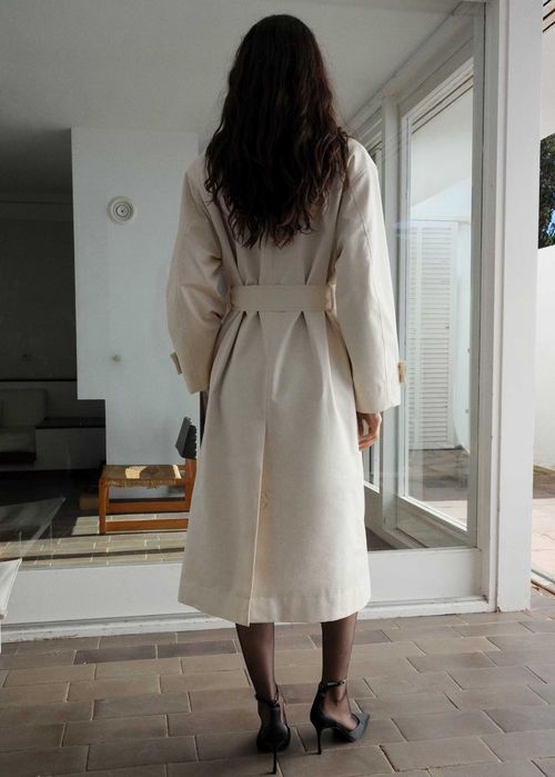 стильний тренч плащ mango