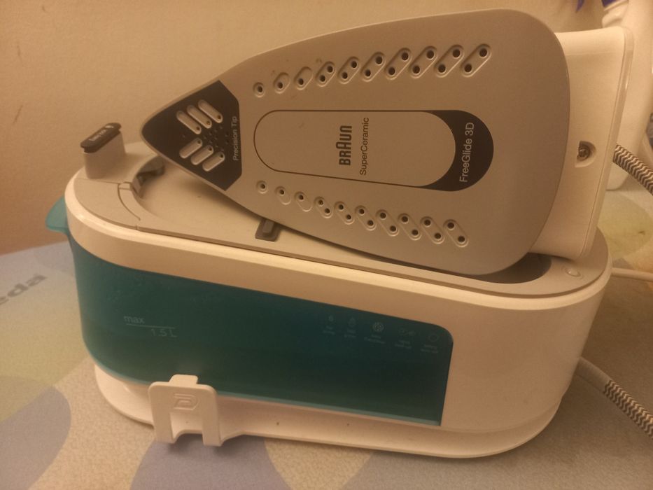 Ferro Engomar com Caldeira Braun - como novo