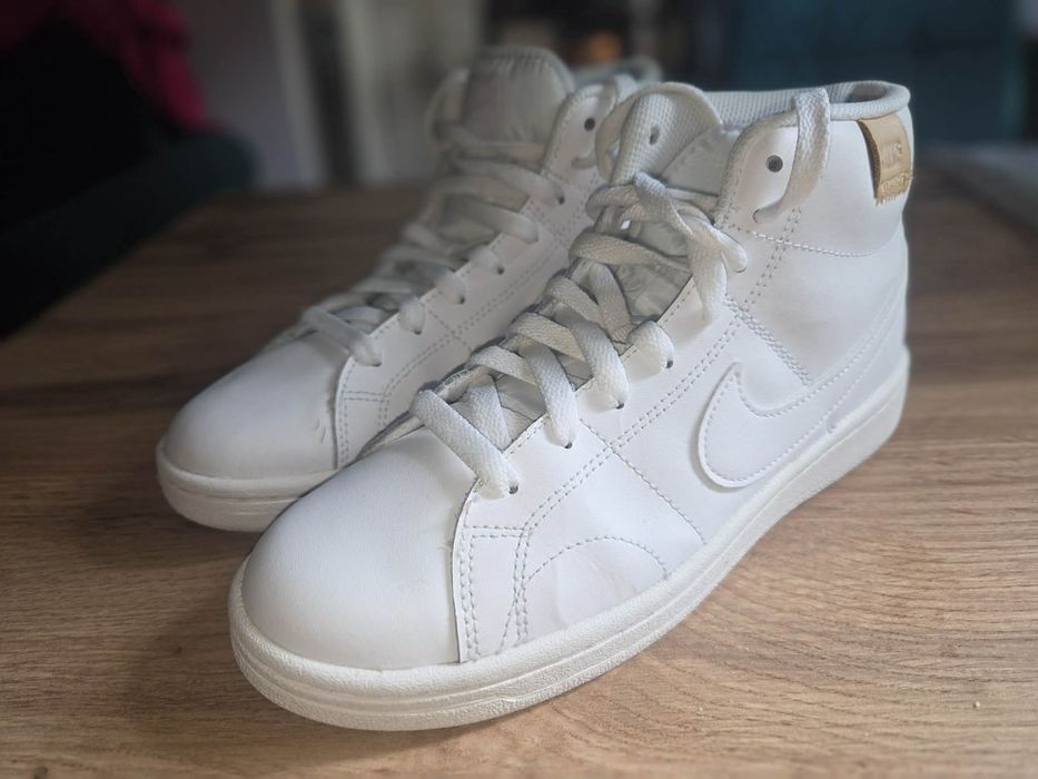 Nike Court Royale 2 Mid – białe | Rozmiar 38