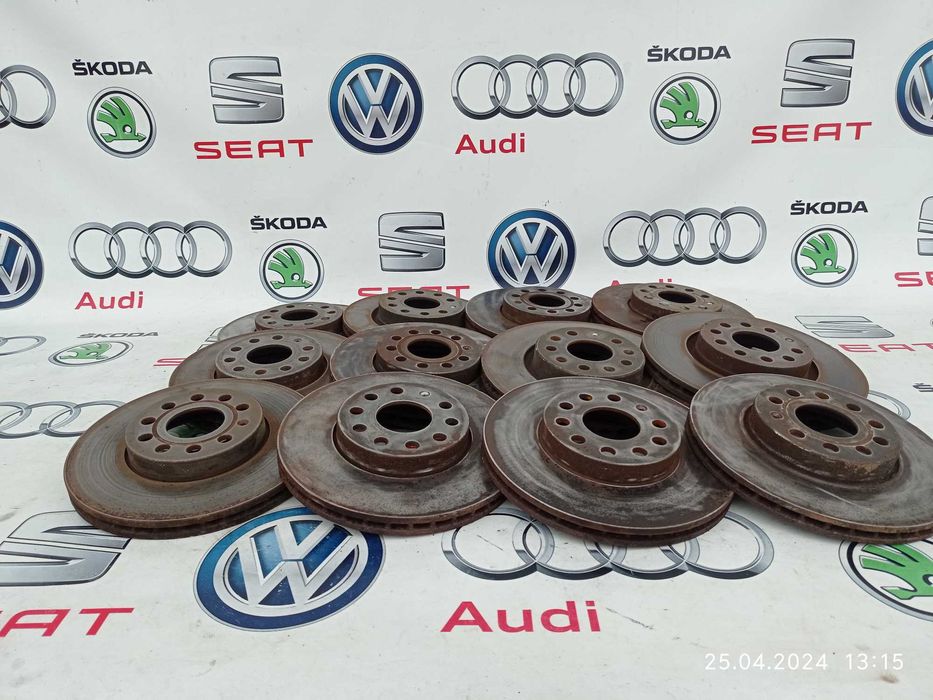 Диск гальмівний передній Caddy Touran Passat B6 Golf 5 Skoda Seat