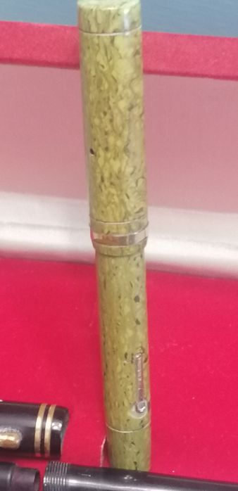 canetas aparo ouro 18k antiga konklin toledo