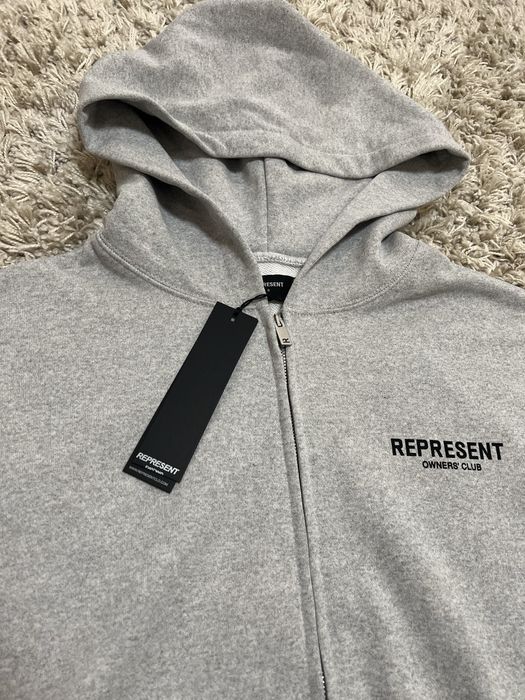 Represent heron preston зіп худі