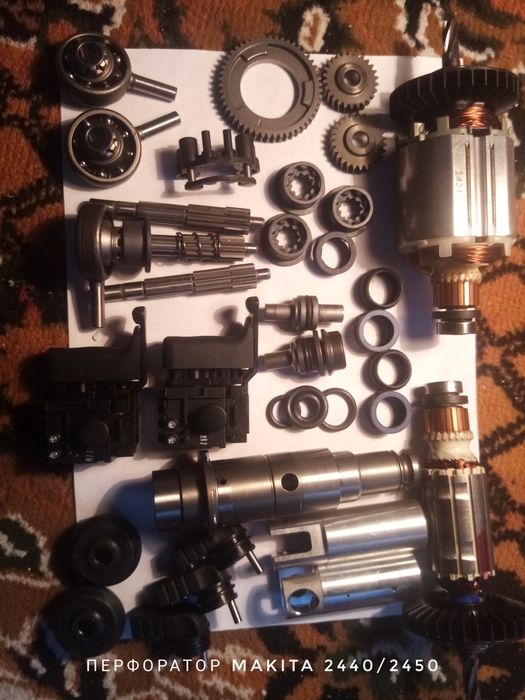 Щітки, якорь,статор до ел. ШшшІнструменту Makita. 100 гр. Диски обріз