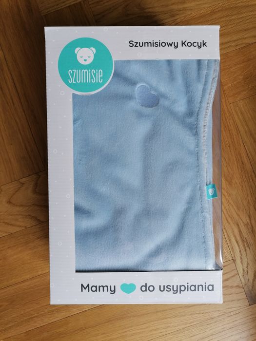Nowy Szumisiowy kocyk minky + bawełna prezent dla noworodka Szumisie