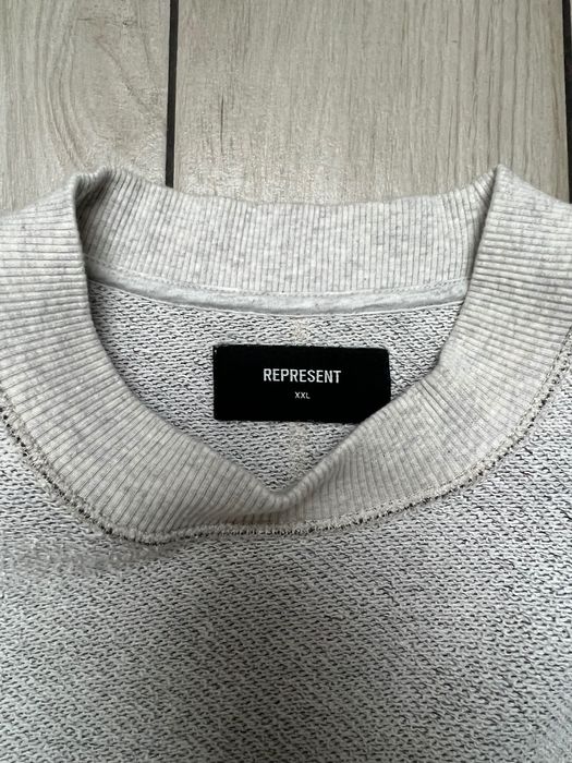 Represent Dual Loopback Sweater Ash Grey XXL