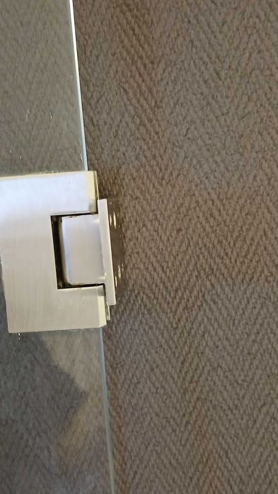 Porta de vidro para duche